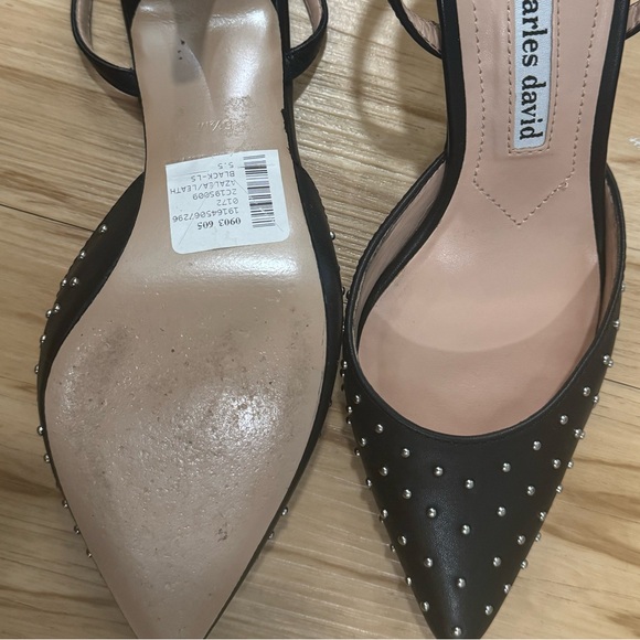 charles david stiletto kitten heels - Picture 2 of 4